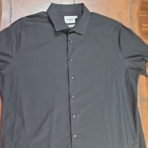 Goodfellow & Co Men's Black Casual Button Down Shirt